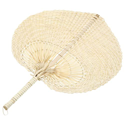 DECHOUS Fans Natural- Mango de Ratán Ventilador Mayor de Verano Ventilador de Rockero de Mano Natural Ventilador de Mano Chino precio
