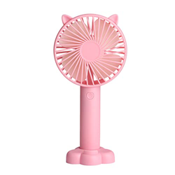 LANRU Mini Ventilador portátil de 3 velocidades, Ventiladores eléctricos Recargables USB Ajustables, 3 Engranajes, Interruptor de Encendido y Apagado, precio
