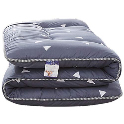 ZCYX Colchón de Suelo de 10 cm de Grosor, colchón de futón japonés, colchón de futón Plegable Acolchado, colchón de Dormir, colchón Enrollable, colchó