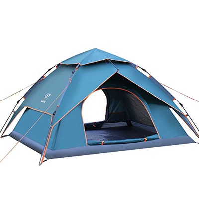 Desconocido Carpa Holiday Dome Carpa Toldo para Carpas Impermeables automáticas Toldo para 3-4 Personas Fácil para Viajes de Senderismo (Color : Green