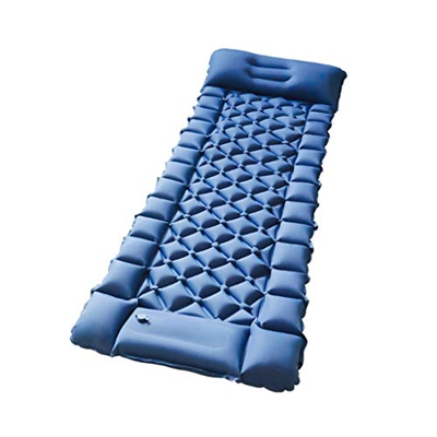 FMOPQ Colchón Inflable Ultraligero para Exteriores, colchoneta de Aire para Acampar, de 6cm de Grosor, para Tienda de campaña, Almohadilla a Prueba de