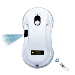 FONOBO Limpiador de Robot Inteligente automático para Limpieza de vidrios de Ventanas con rociador de Agua ultrasónico y Control Remoto, Limpiador rob características