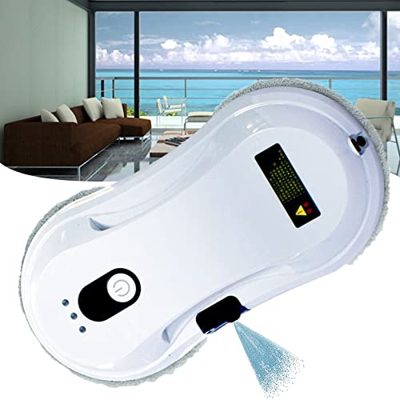 FONOBO Robot Limpiador de Ventanas, 2800Pa Succión Fuerte Operación de un Clic Herramientas automáticas de Limpieza de Ventanas, Robot Aspirador para 