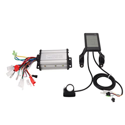 Controlador de Vehículos Eléctricos, Controlador de Motor sin Escobillas Diseño de Ranuras de Aleación de Aluminio para Bicicletas Eléctricas en oferta