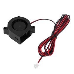Ventilador de Enfriamiento del Extrusor, DC 24V 0.09a 2.16W Accesorio de Soplador de Impresora 3D Enfriamiento Rápido Fácil Instalación Rodamiento de  características