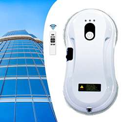 FONOBO Robot Limpiador de Ventanas con Control Remoto, 2800Pa Robot Inteligente de Limpieza de Ventanas con Fuerte succión, para Ventanas/Pisos de bal en oferta