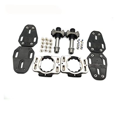 FIVENUM Pedal de Bicicleta de Cero Pedal de Titanio Sprint Sprint Special Bicycle Pedal Clip Accesorios (Color : Black Titanium Shaft)