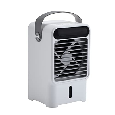 ZFFLYH Ventilador Eléctrico De Circulación De Agua De 3 Velocidades, Mini Ventilador De Aire Acondicionado, Ventilador De Enfriamiento por Spray De Hu
