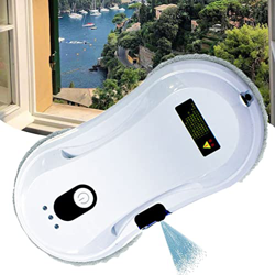 FONOBO Robot Limpiador de Ventanas, Robot de Limpieza automática de Ventanas con rociador ultrasónico y Control Remoto, para techos de Ventanas de Gra precio