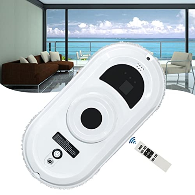 FONOBO Robot Limpiador de Ventanas, Aspirador de Ventanas Robótico Inteligente de Limpieza de vidrios, Robot Limpiador automático Inteligente para Tec