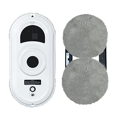 FONOBO Robot Limpiador de Ventanas, Limpiador de Ventanas automático robótico Inteligente para Limpieza de vidrios, Control Remoto robótico para encim