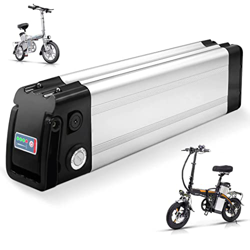 HJGHY Batería de Bicicleta eléctrica 36V 48V, 15AH 20AH Batería de E-Bike batería de Iones de Litio, con Cargador Placa de protección BMS para Bicicle precio