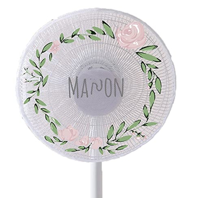 Mankvis Cubierta de Seguridad del Ventilador de Malla para Evitar Que los niños pellizcen Las Manos, Adecuado para el Ventilador de Pared del Ventilad