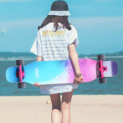 Xinduolei -Skateboard Deck Girls Adult Girls Scooter Professional Board Professá (Color : F) características