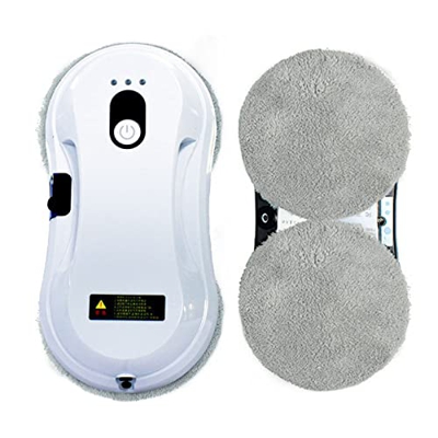 FONOBO Robot Limpiador de Ventanas, Limpiador robótico eléctrico de Ventanas de 80 W, Aspirador de Vidrio automático, Robot de Limpieza de Vidrio de V