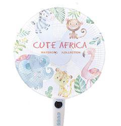 Mankvis Cubierta de Seguridad de Ventilador eléctrico Estilo zoológico, Cubierta Protectora Anti-niña Pizca, Adecuada para Ventilador de Ventilador de en oferta