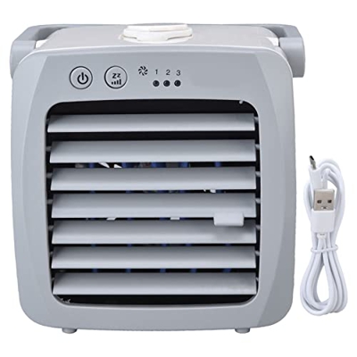 Nimomo Aire Acondicionado 5W Aire Acondicionado portátil 3 Engranajes Mini Enfriador de Aire Ajustable para el hogar Dormitorio Oficina