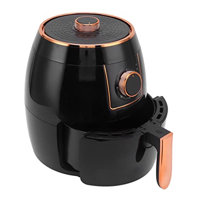 Shanrya Freidora de Aire para Alimentos, Horno eléctrico eficiente de 5,5 l con Conector Europeo 220V para Cocina para Pollo Frito Modelos mecánicos