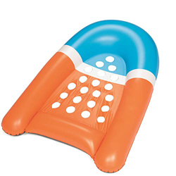 FMOPQ Tabla de Fila Flotante Inflable de Agua, Tabla de Surf Inflable de natación con Puerto de inflado y desinflado rápido para Piscina de Agua, Play en oferta