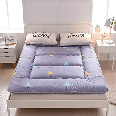 ZCYX Colchón de futón Colchón de Piso Tradicional, colchoneta Gruesa Colchón Plegable Sofá Cama de futón con colchón y Marco para Dormitorio de Estudi