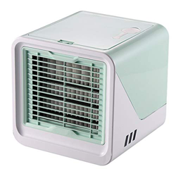 Enfriador de Aire Personal USB, Mini Ventilador de Aire Acondicionado de Iones Negativos, Ventilador de Mesa portátil 4 en 1 con 3 velocidades de Vent características