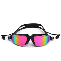 FMOPQ Gafas de natación, Gafas de natación Ajustables, Gafas de natación con protección UV antivaho para Adultos, Hombres, Mujeres, jóvenes, niños y n en oferta