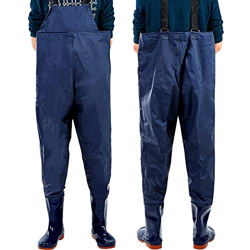 Borstwaadpakken Nylon Borstwaadpakken Vissen steltlopers voor Heren Met laarzen Gebruik voor vliegvissen 100% waterdicht Maat 39 - Maat 44 Visbroek vo precio