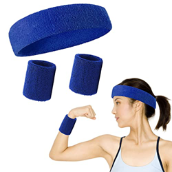 Juego de muñequeras,Conjunto de Banda para el Sudor,Set de muñequeras Deportivas, Set de muñequeras con Banda,Muñequera Sudor,Muñequera Deportiva,Band en oferta
