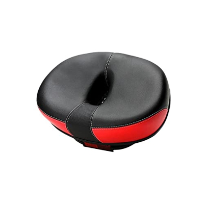 SAXTZDS KAIX Shop Sada de Bicicleta sin Nariz Asiento de Bicicleta Reemplazo de Bicicleta de Bicicleta Asiento Trasero Hueco de Asiento Trasero Grande