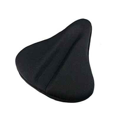 SAXTZDS KAIX Shop Ejercicio Bike Asiento Gel Cubo Cubierta de Bicicleta Ancha (Color : As Show)