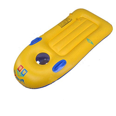 FMOPQ Tabla de Surf Inflable de Agua para niños Wave Rider, aprende a Nadar y patear la Cama Flotante Cama Flotante