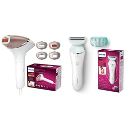 Philips Lumea Prestige IPL - Dispositivo de depilación+Afeitadora Femenina con una Cuchilla, uso en Seco y Húmedo precio