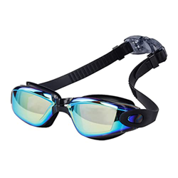 Bevis David Gafas Anti-UV Impermeables con Tapones for los oídos Gafas de natación Ajustables Clip de Nariz Hombres Gafas de Deportes de Agua (Color : precio