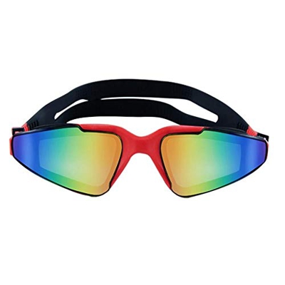 Bevis David Gafas de natación Gafas de natación sin Fugas Anti triatlón Gafas de natación for Hombres Adultos Mujeres jóvenes niños (Color : Onecolor)
