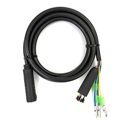 Guangcailun Pieza de repuesto de la línea del cable de extensión de la bicicleta del conector del motor de la bicicleta eléctrica en oferta