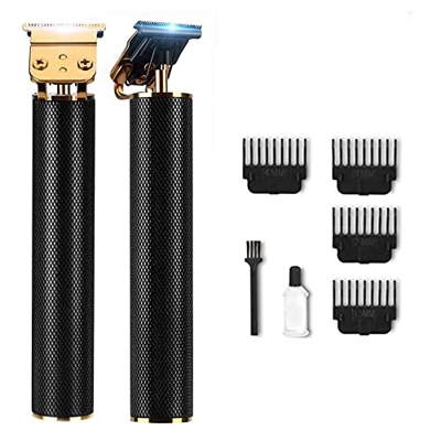 BCM Máquina de Cortar Pelo Eléctrica Profesional Cortapelos 5W Batería de 1200mAh Recargable USB Corte Pelo Recortadora para Hombres con 4 Peines de D
