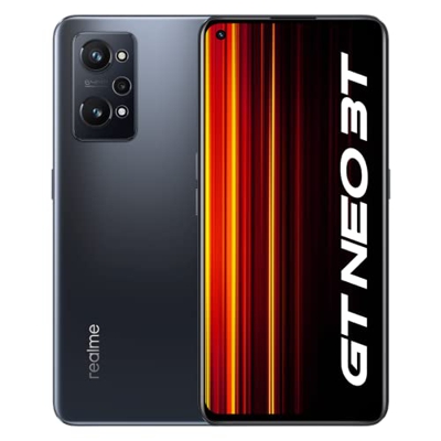 realme GT neo 3T-8+256GB 5G Smartphone Libre, Snapdragon 870, Carga SuperDart de 80W, Pantalla Super AMOLED de 120 Hz, Cámara triple de 64 MP con IA, 