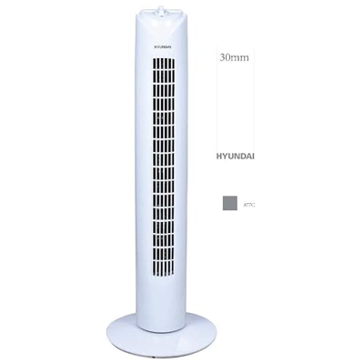 VENTILADOR TORRE HYUNDAI HYVT82B 82CM ALTO 45W BLANCO