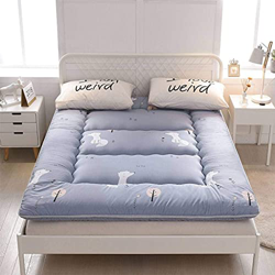 ZCYX Colchón de futón Colchón de Piso Tradicional, colchoneta Gruesa Colchón Plegable Sofá Cama de futón con colchón y Marco para Dormitorio de Estudi precio