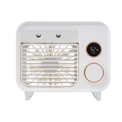 Xinya Atmm ATM Aire Acondicionado portátil USB Refrigerador de Aire Acondicionado de Aire Acondicionado Recargable con 3 velocidades con Ajuste Ligero