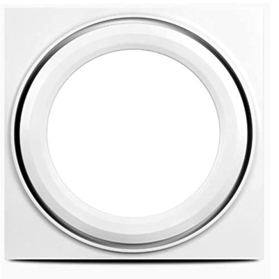 CCBUY Ventilador de escape con iluminación LED de bajo ruido y ventilador de ventilación Dos en uno para baño, cocina, ventilador de ventilación de al