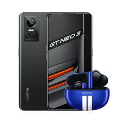 realme GT Neo 3 80W 5G - 8+256GB Smartphone, MediaTek Dimensity 8100, 80W SuperDart Charge, 120Hz Super AMOLED Display, Sony IMX766 Flagship Camera, D precio
