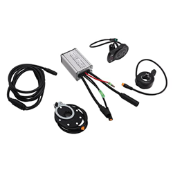 Aoutecen Kit de Conversión Eléctrica, Kit de Modificación de Bicicleta Eléctrica de 1 a 2 Cables, Disipación de Calor Multifunción para Bicicleta Eléc precio