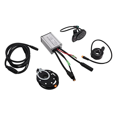 Aoutecen Kit de Conversión Eléctrica, Kit de Modificación de Bicicleta Eléctrica de 1 a 2 Cables, Disipación de Calor Multifunción para Bicicleta Eléc