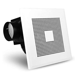 CCBUY Ventilador silencioso ultrafino para baño con ventilador de escape integrado en el techo en el ventilador de ventilación de humo de la cocina de características