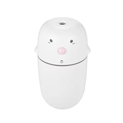 SHUAIGUO Humidificador de niebla fría USB portátil Difusor de aceite esencial de aroma de 300 ml con 7 tipos de humidificador de aire de escritorio co