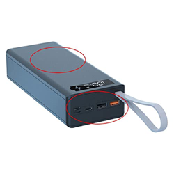 Desmontable QC3.0 PD Carga Rápida Pantalla LCD 16x18650 Batería Caja Banco de Energía Shell Sin Batería Powerbank Protector Powerbank Protector características
