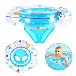 Flintronic Flotador Bebé,Anillo de Natación Inflable para Bebé, Asiento de la Piscina para Niños, Flotador Anillo Natación de Entrenamiento para Bebés características