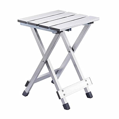 FMOPQ Taburete Plegable portátil Ultraligero de aleación de Aluminio, Silla de Pesca Ligera, Silla de Campamento de Viaje, Silla de Dibujo de Pesca al