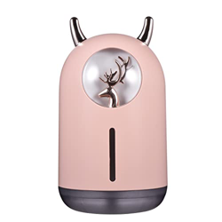 SHUAIGUO Humidificador de niebla fría USB portátil Difusor de aceite esencial de aroma de 600 ml con 7 tipos de humidificador de aire de escritorio co características